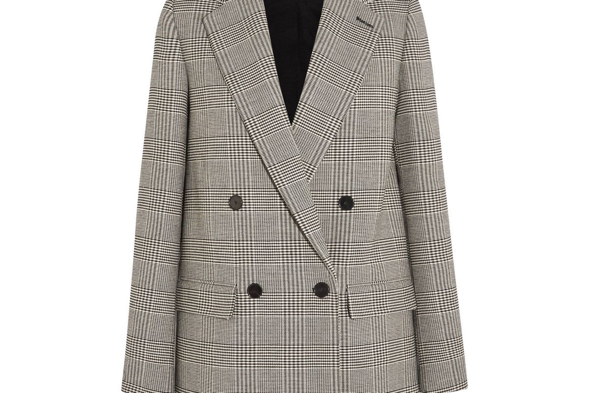 Milly Prince of Wales Checked Wool-Blend Blazer