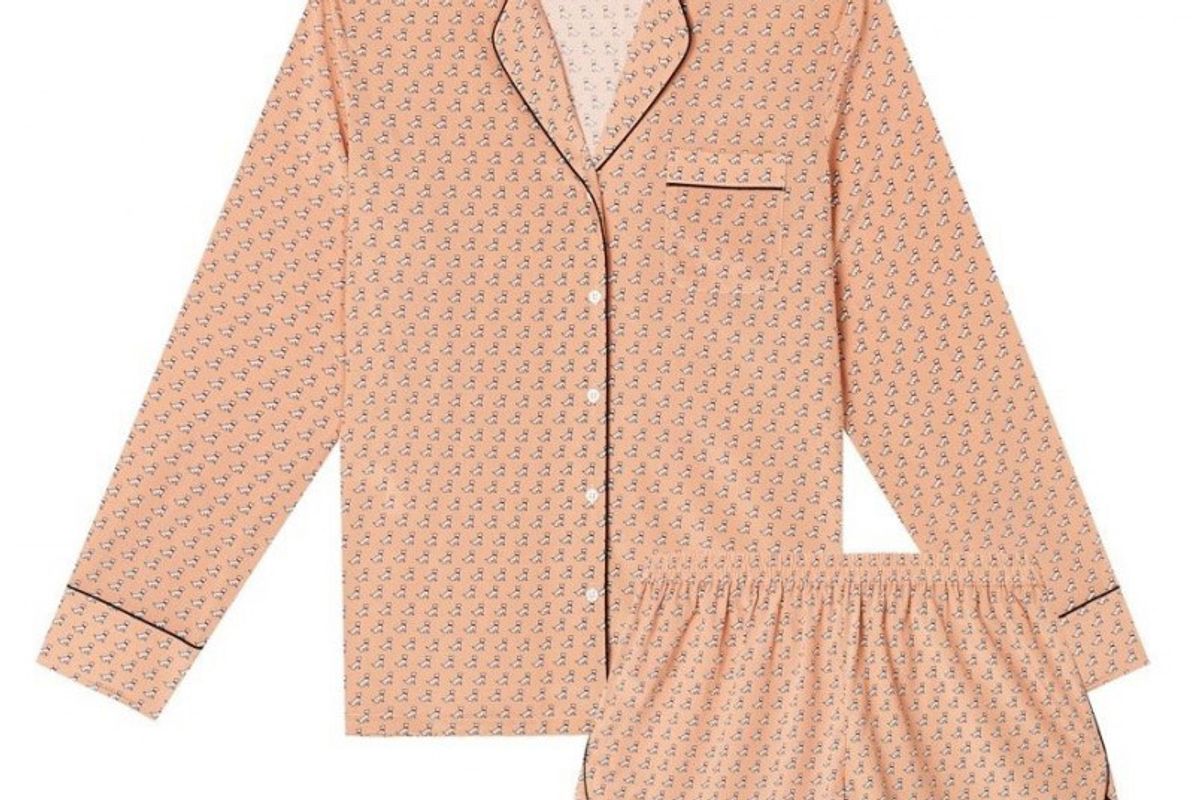 stella mccartney poppy snoozing pj set