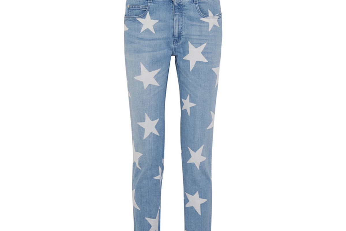 The Skinny Printed Boyfriend Jeans