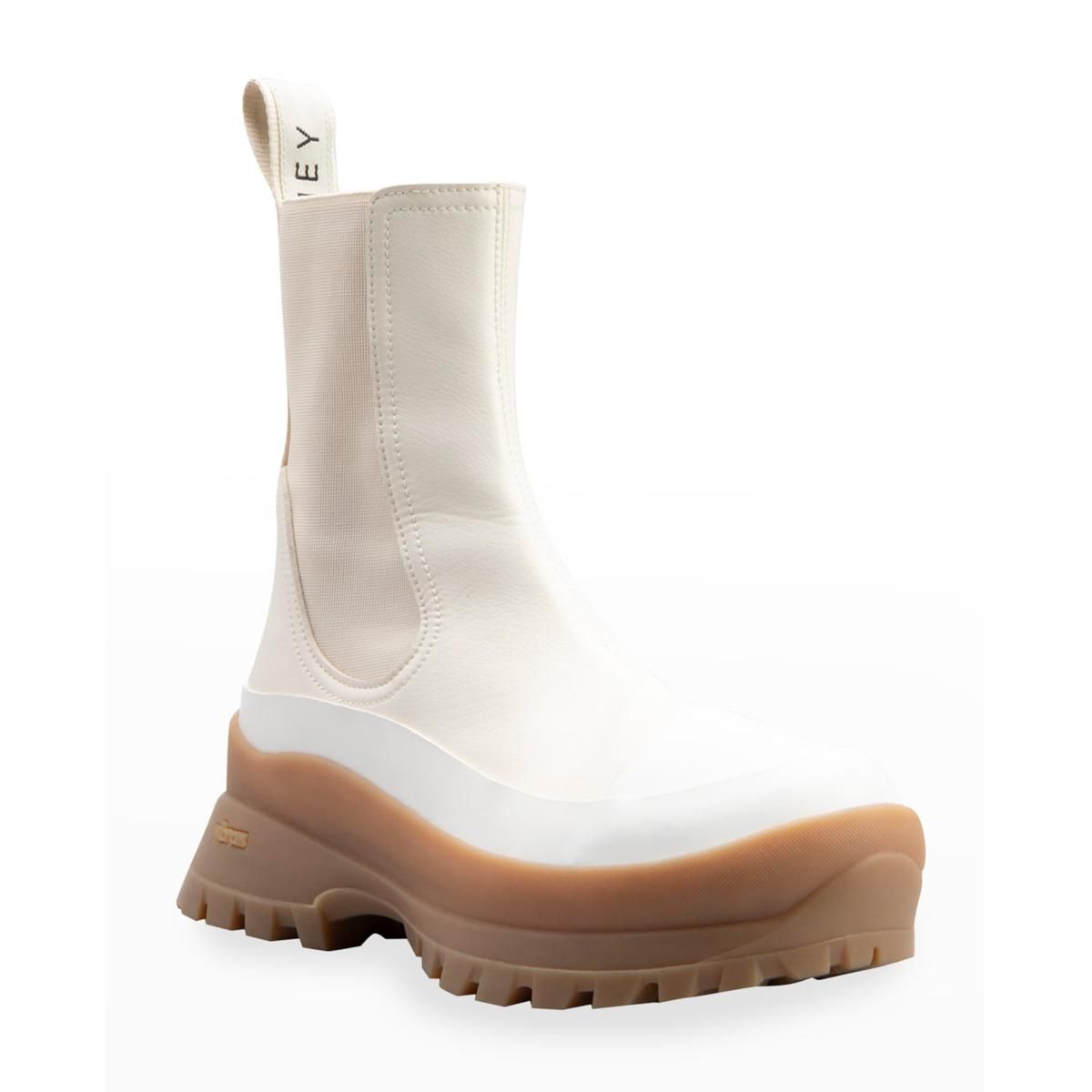 stella mccartney trace chelsea rain boots