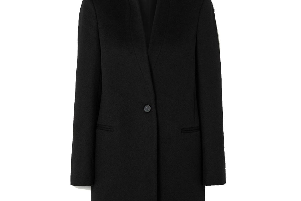 stella mccartney wool felt coat