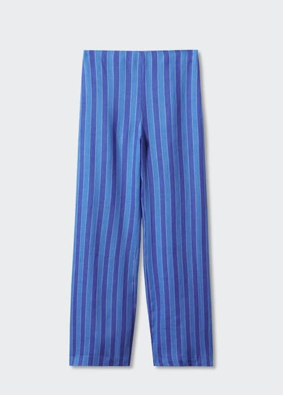 Striped Linen Blend Pants