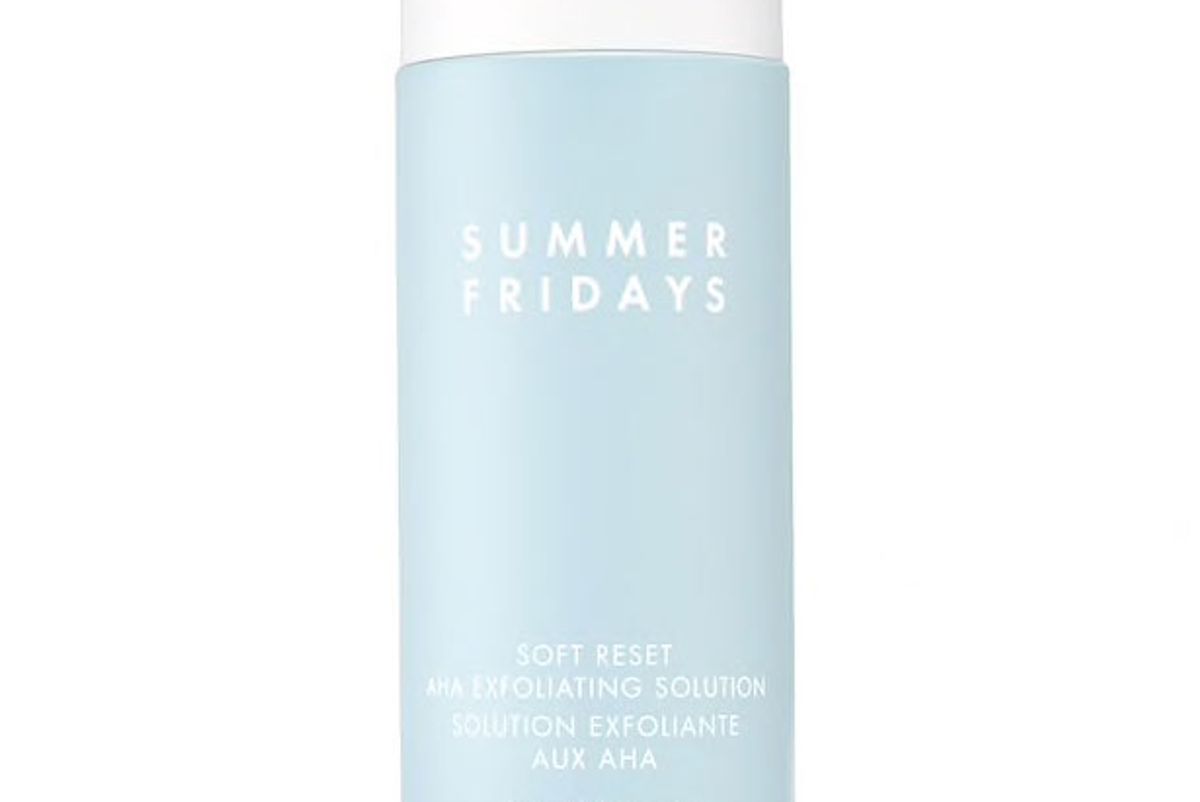 summer fridays soft reset aha exfoliating solution