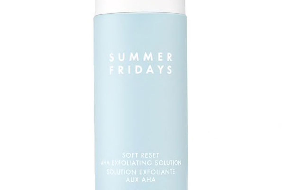 summer fridays soft reset aha exfoliating solution