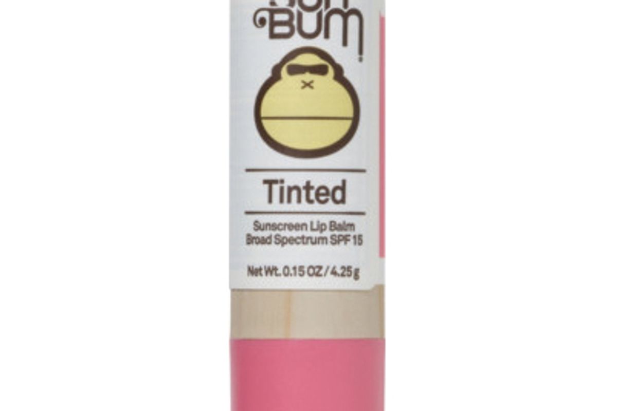 sun bum tinted lip balm spf 15