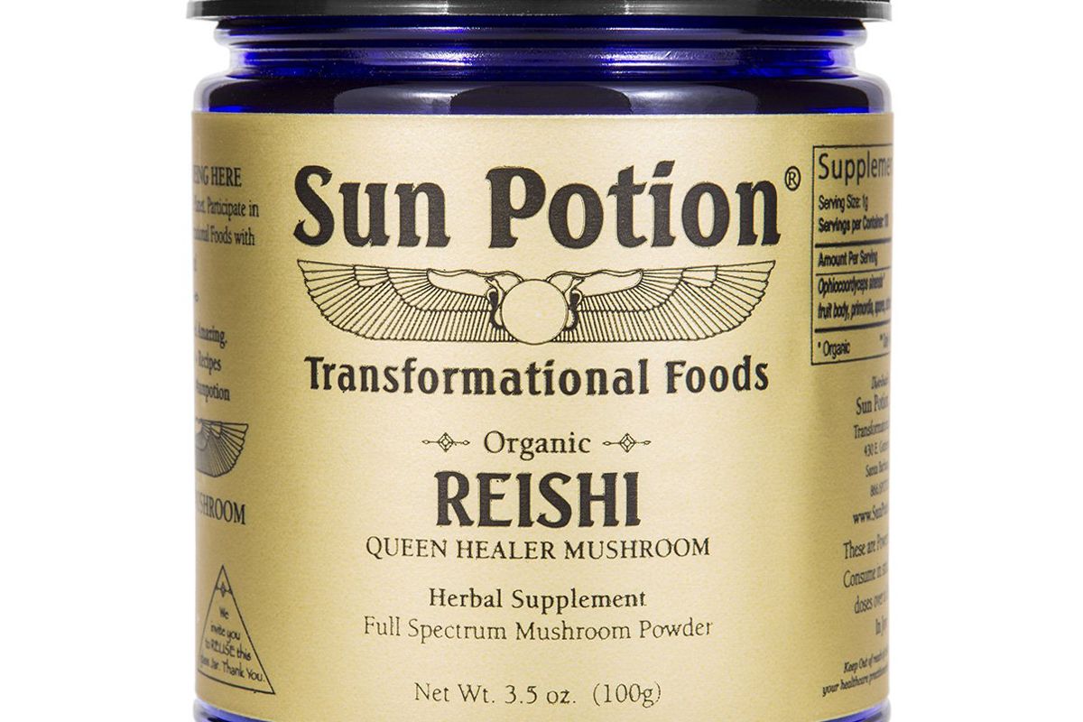 sun potion reishi mushroom powder