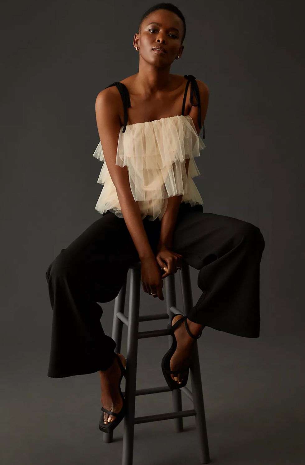 Sunday in Brooklyn Tie Strap Tank