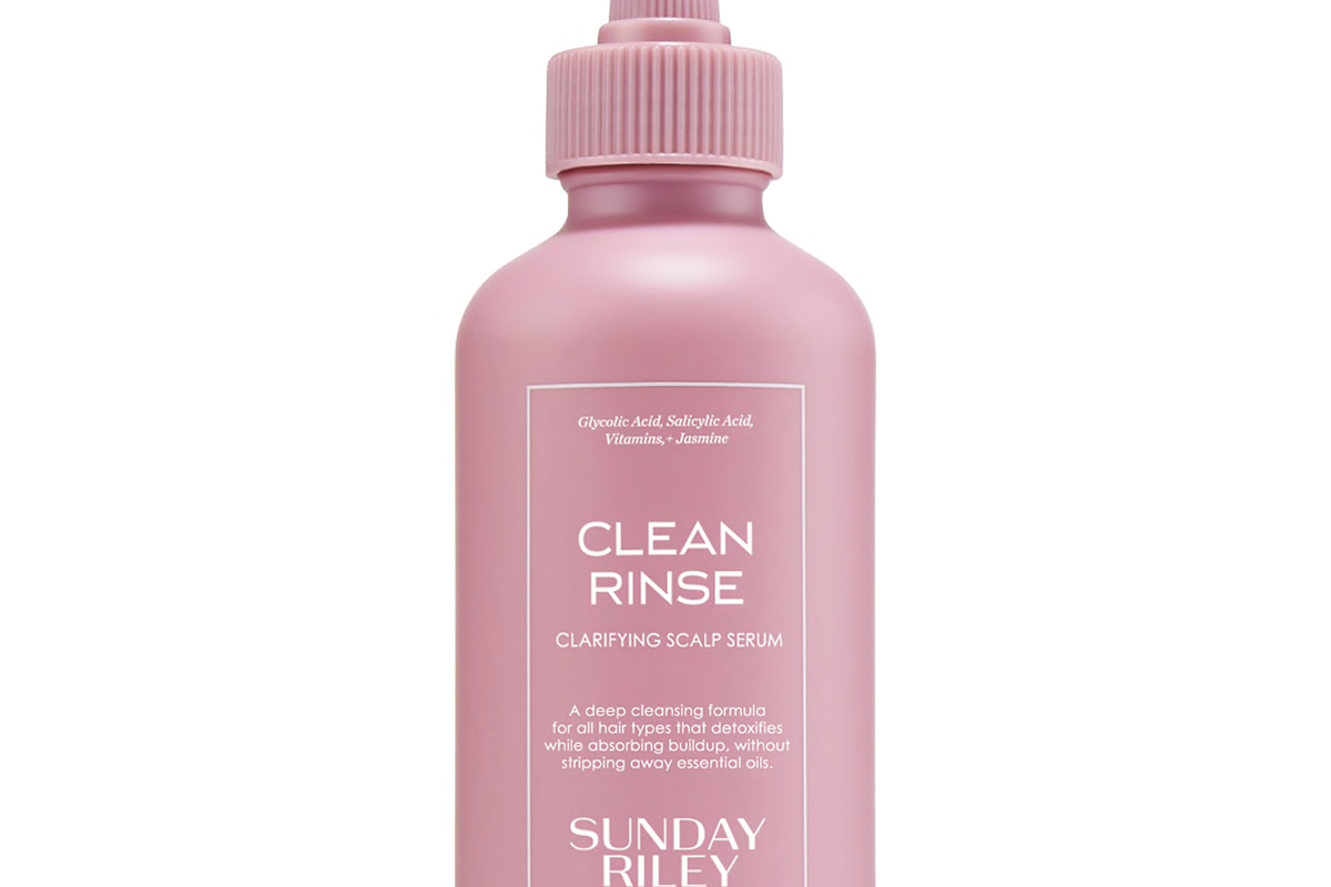 sunday riley clean rinse clarifying scalp serum with niacinamide