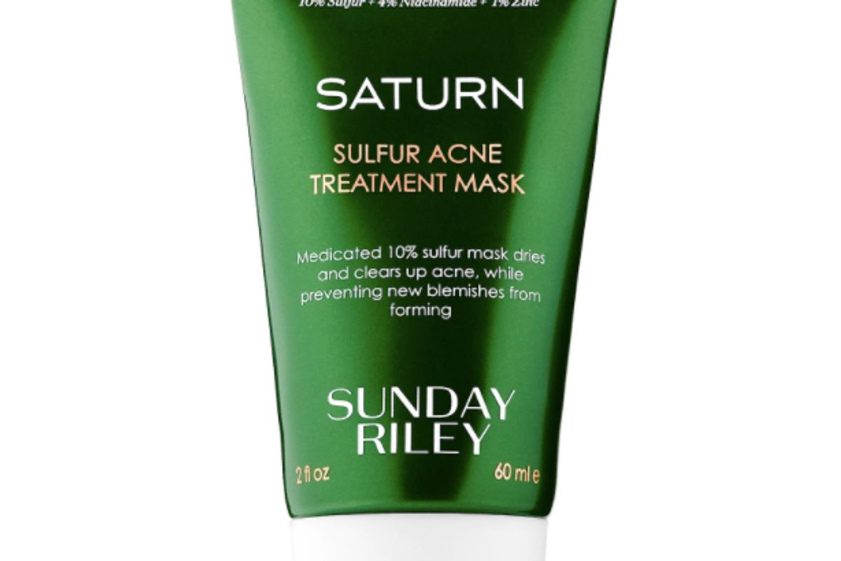 sunday riley saturn sulfur acne treatment mask