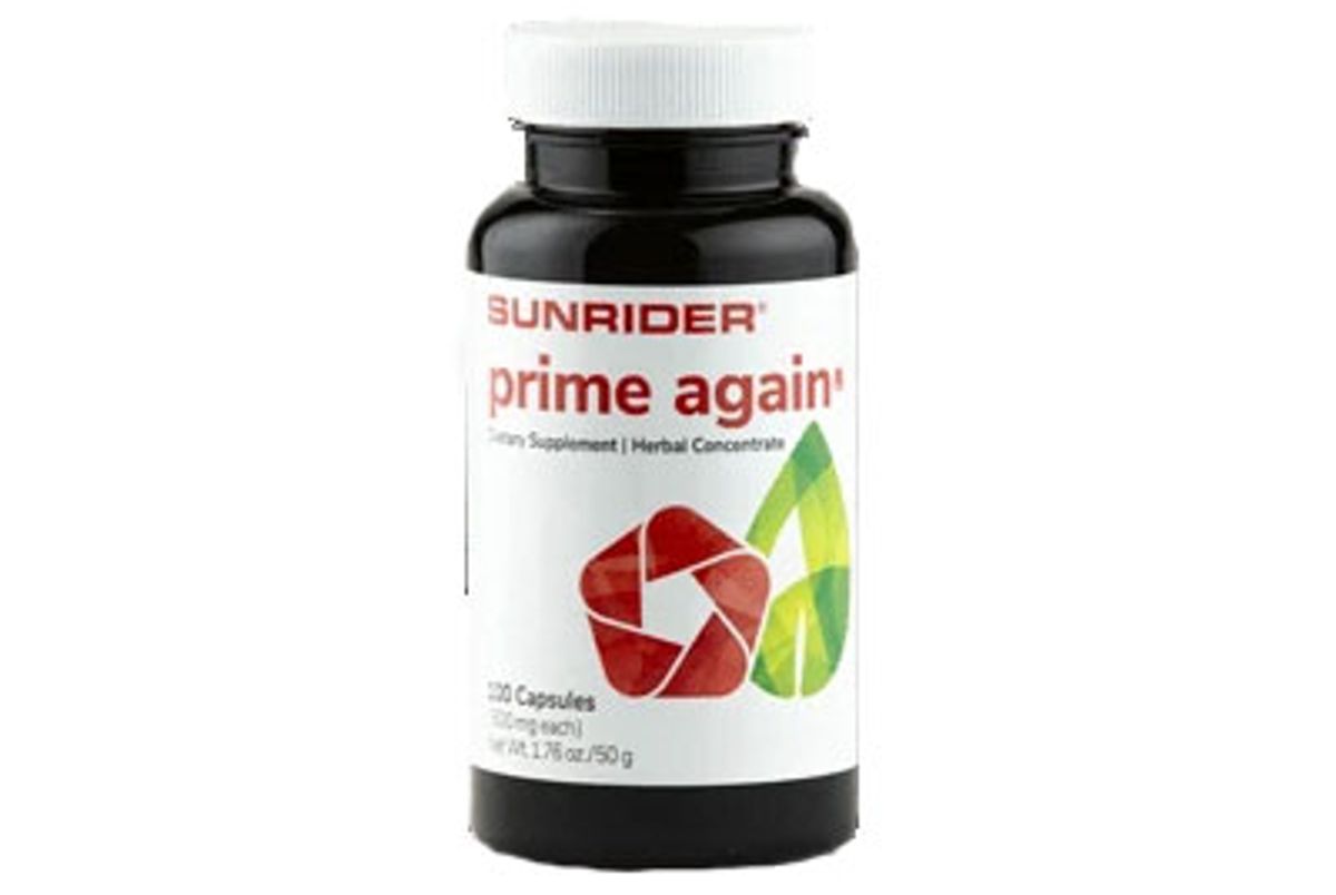 sunrider prime again natural herbal supplement
