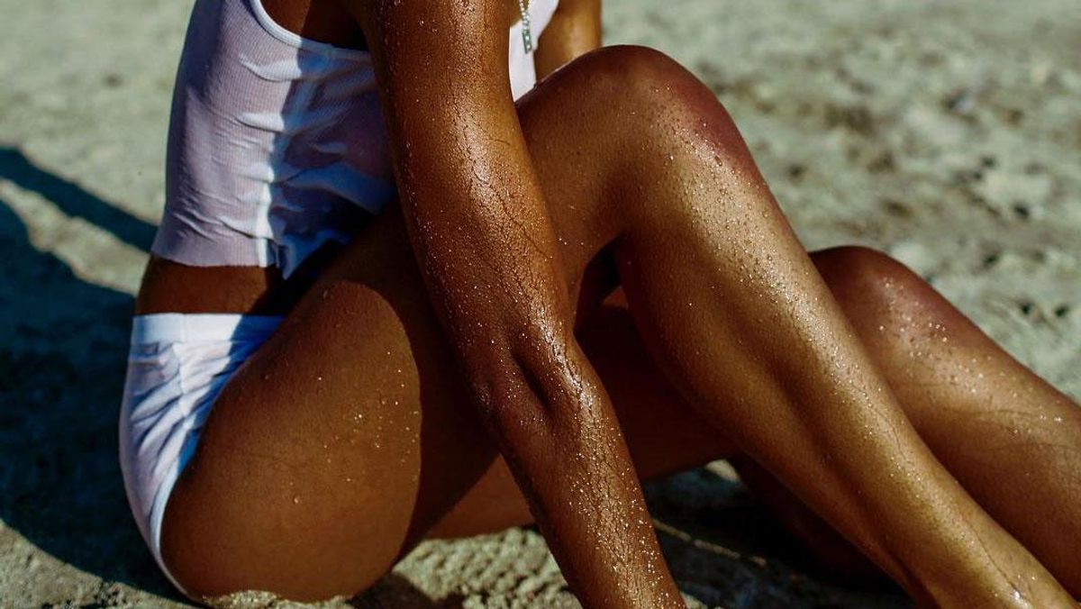sunscreen body oil