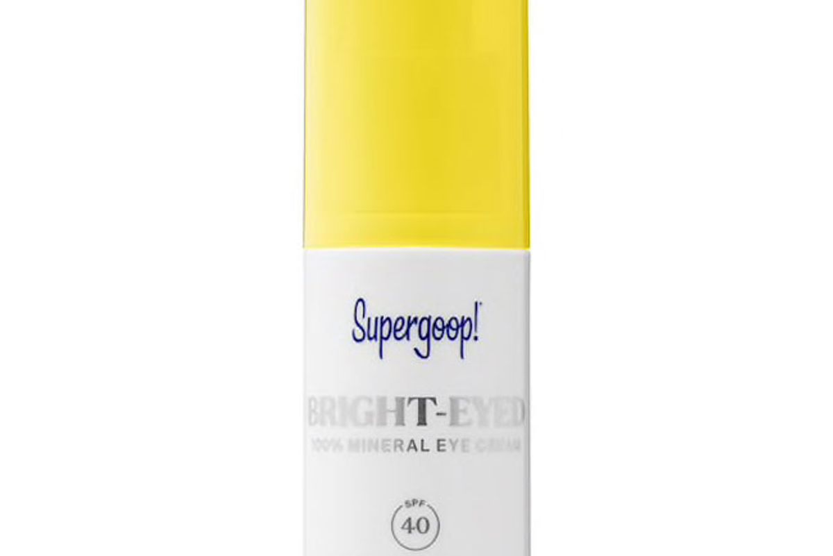 supergoop brght eyed 100 percent mineral eye cream spf 40