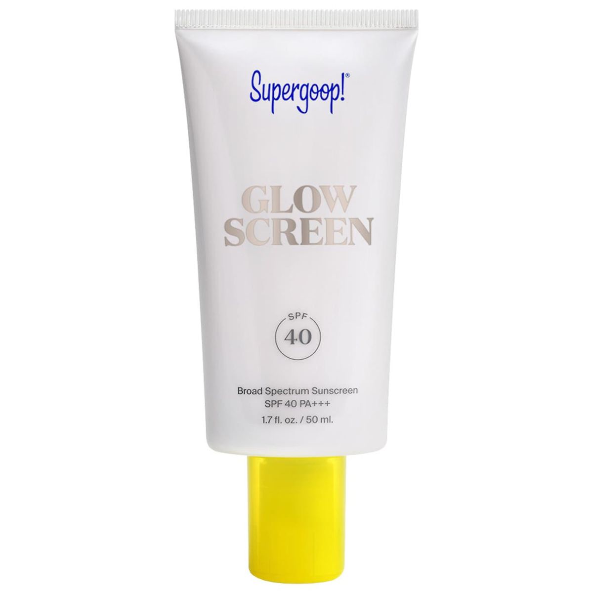 supergoop glowscreen sunscreen spf 40 pa plus