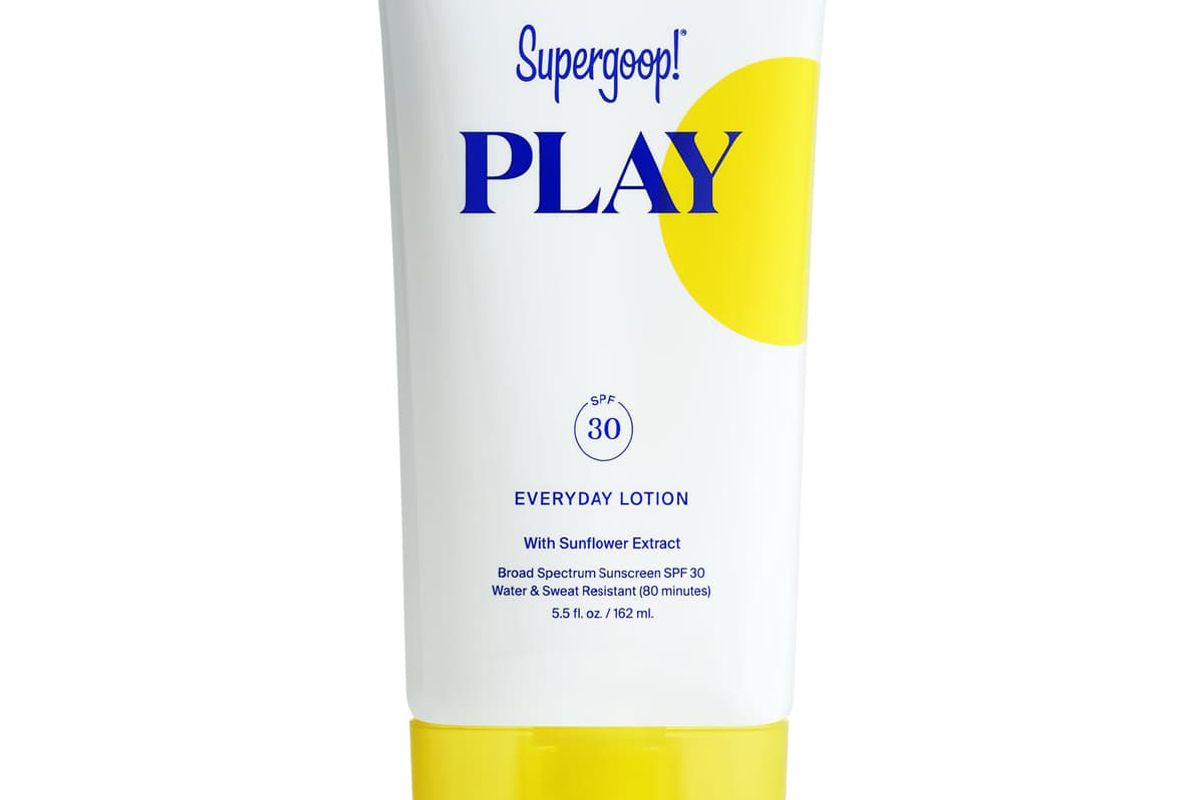 supergoop play everyday lotion spf 30 with sunflower extract