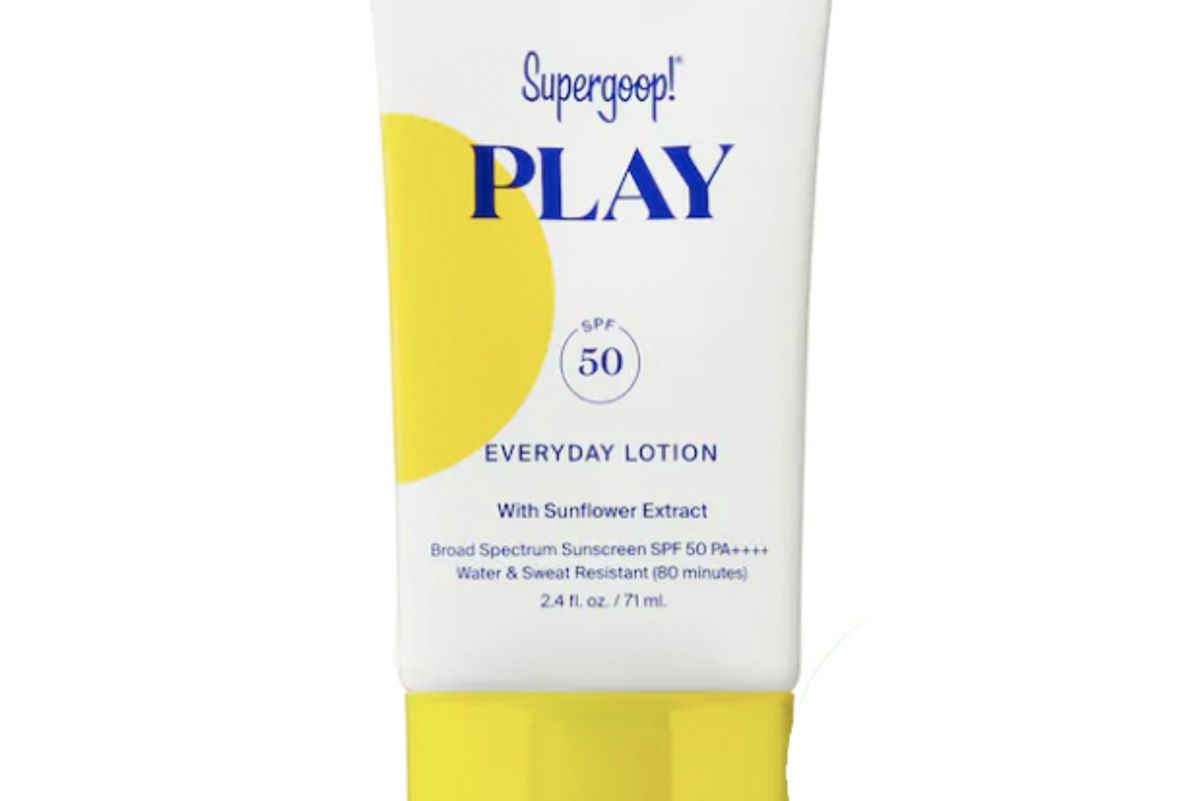 supergoop play everyday lotion spf 50 with sunflower extract