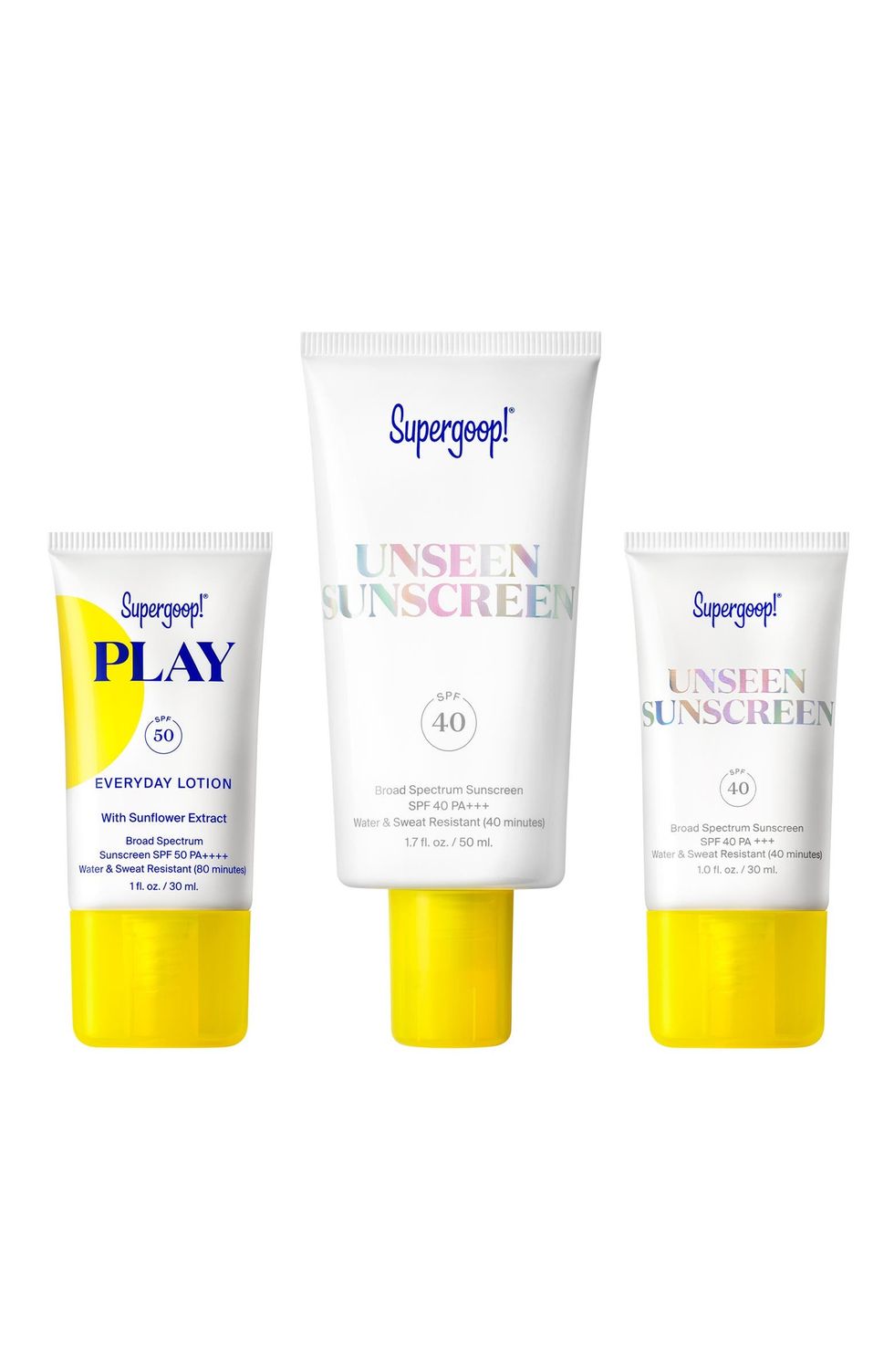 SuperGoop!  Unseen & Play Sunscreen