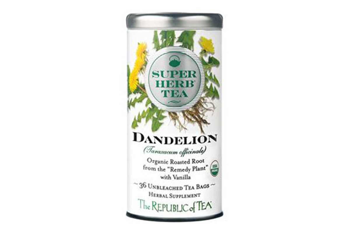superherb tea organic dandelion tea bags