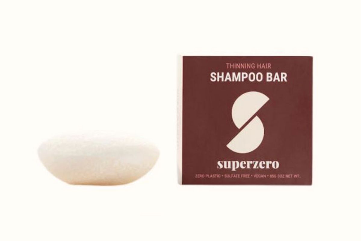superzero shampoo bar for thinning hair