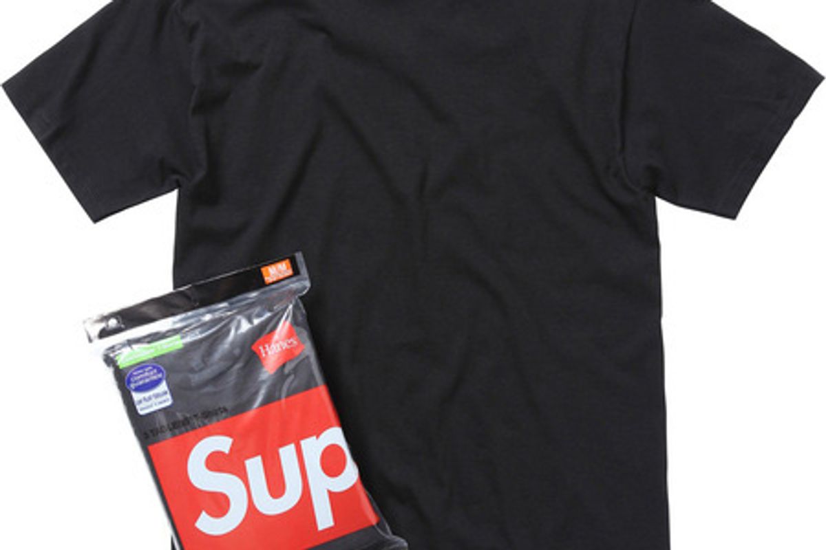 Hanes Tagless Tees (3 Pack) in Black