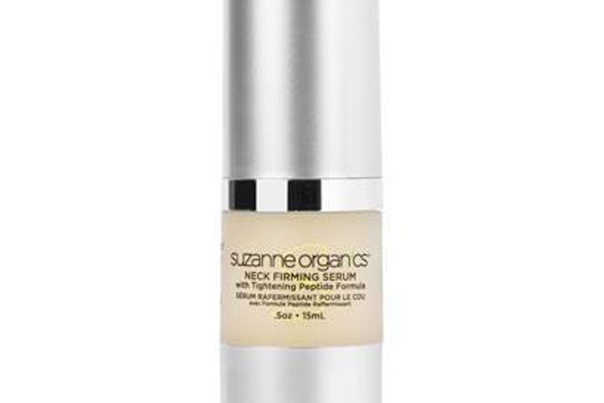 suzanne organics neck firming serum with tightening peptide formula