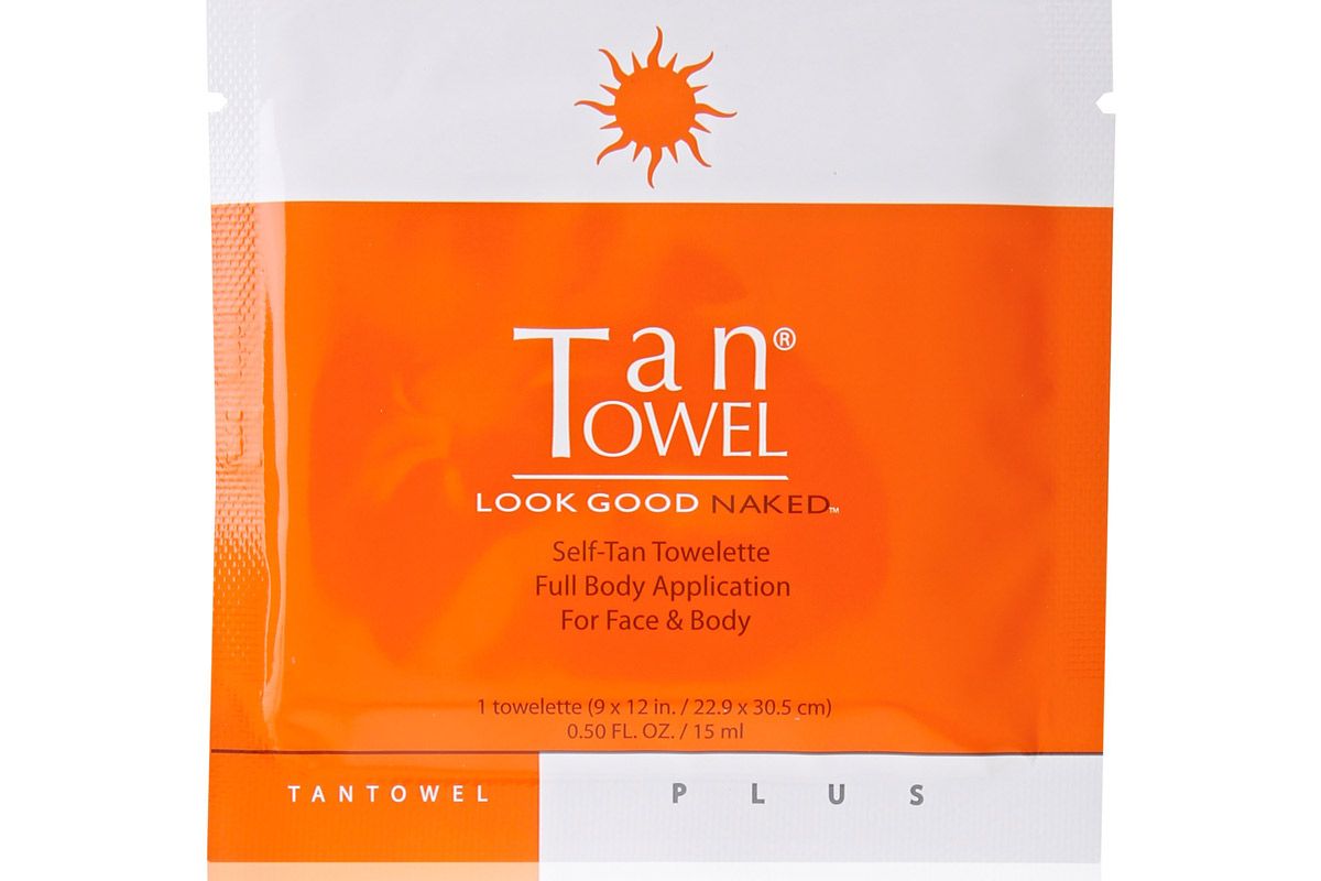 tan towel