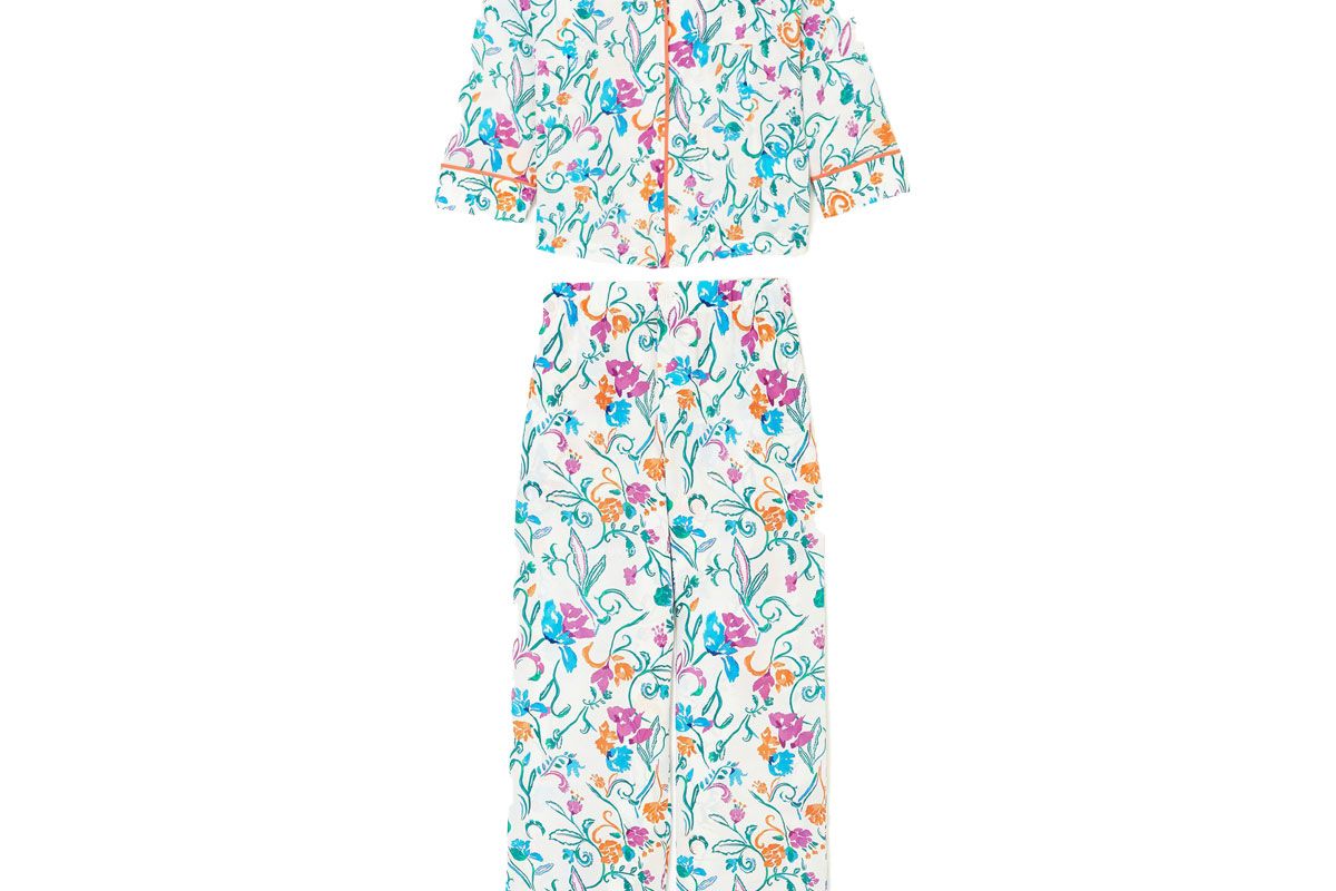 tanya taylor remixed restiitched pajama set