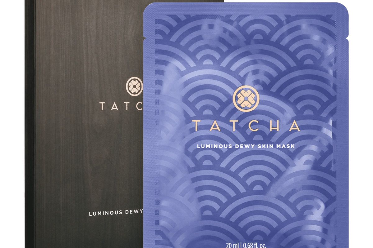 tatcha luminous dewy skin sheet mask