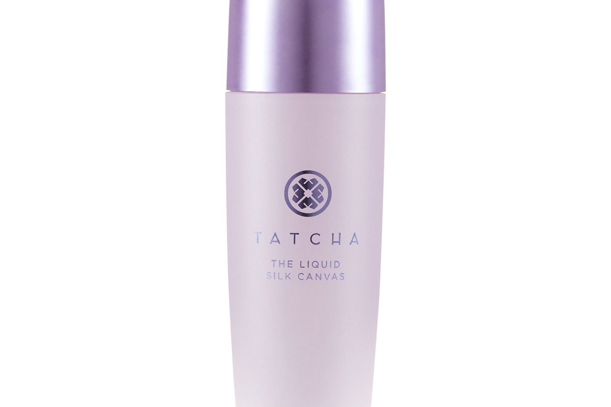 tatcha the liquid silk canvas featherweight protective primer