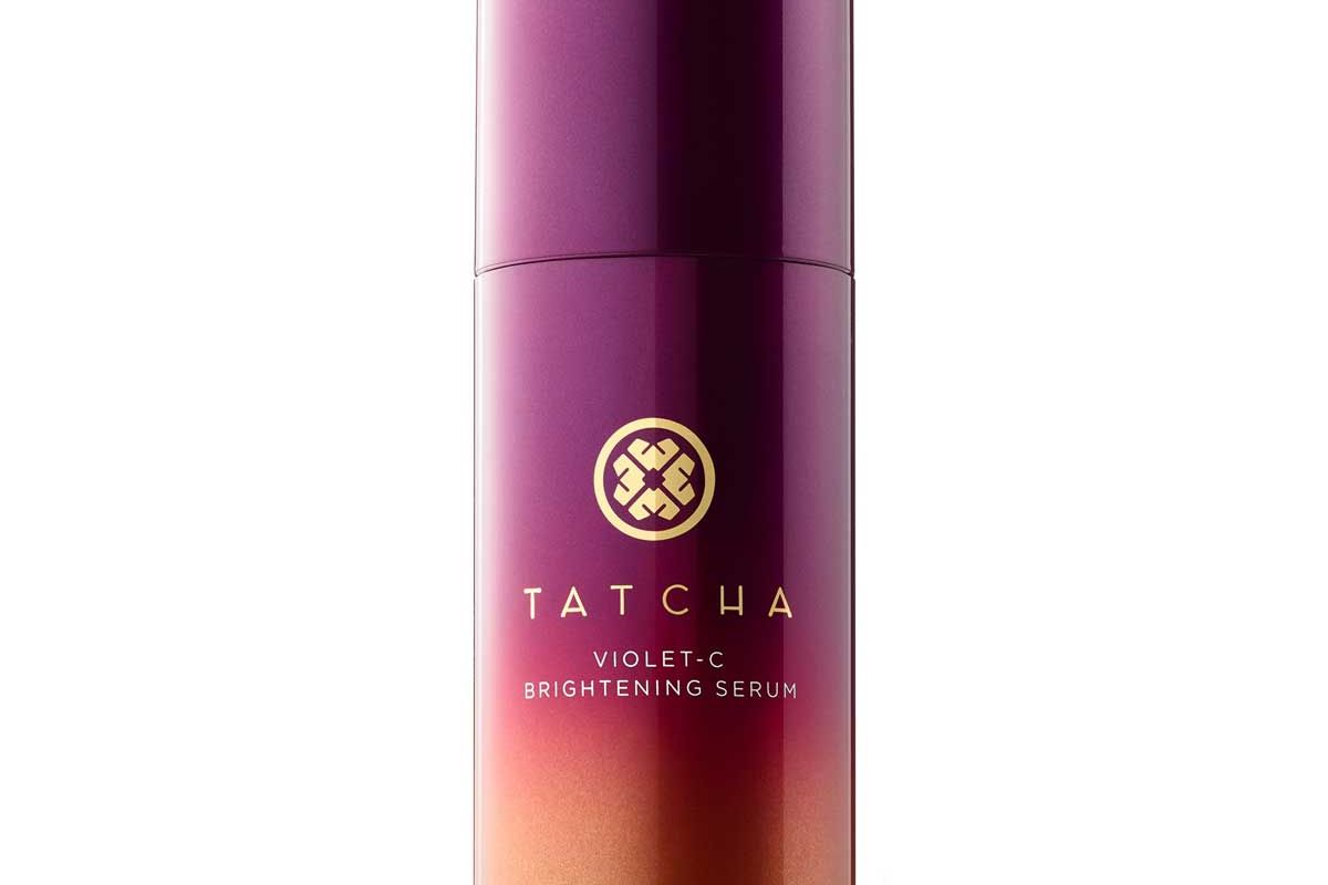 tatcha violet c brightening serum 20 percent vitamin c plus 10 percent aha