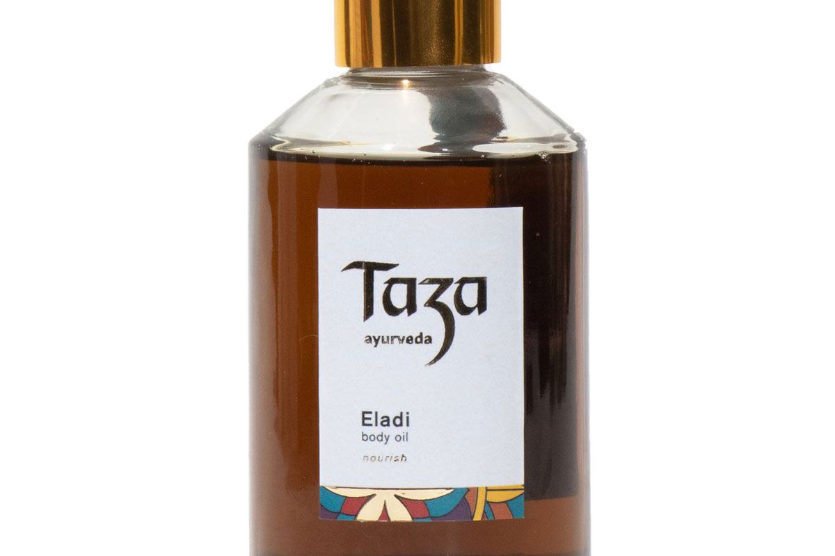 taza ayurveda nourish eladi body oil