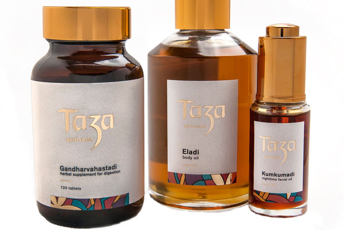 taza ayurveda nourish regimen trio kit