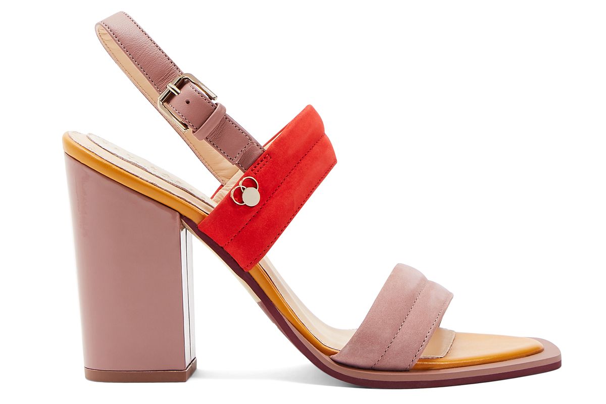 ted baker bridda block heel leather sandals