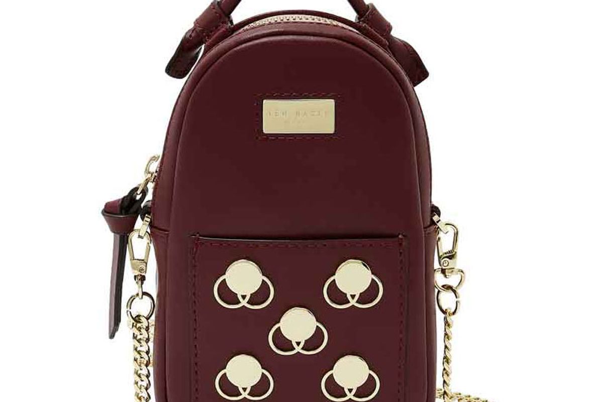 ted baker emblem mini leather belt bag