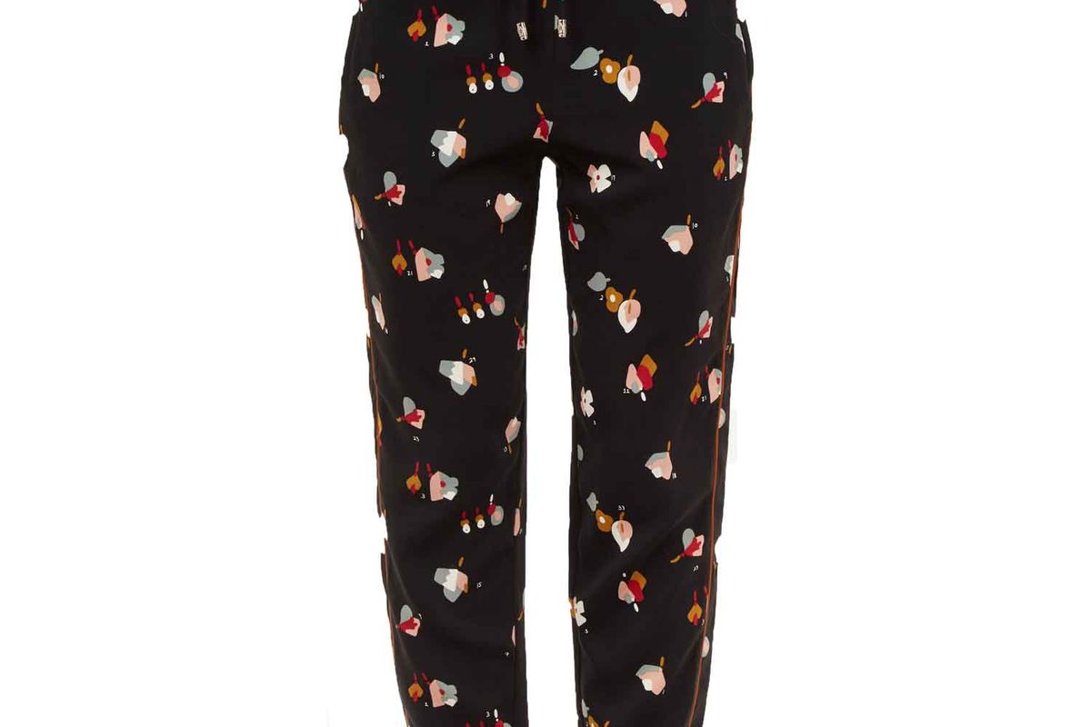 ted baker flisie floral printed joggers