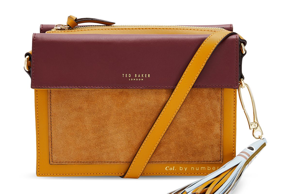 ted baker glacial leather cross body bag