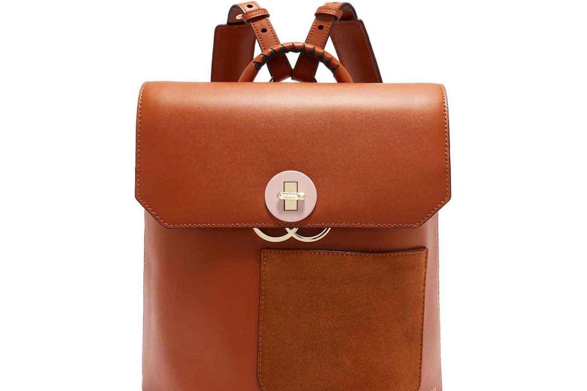 ted baker keo leather backpack