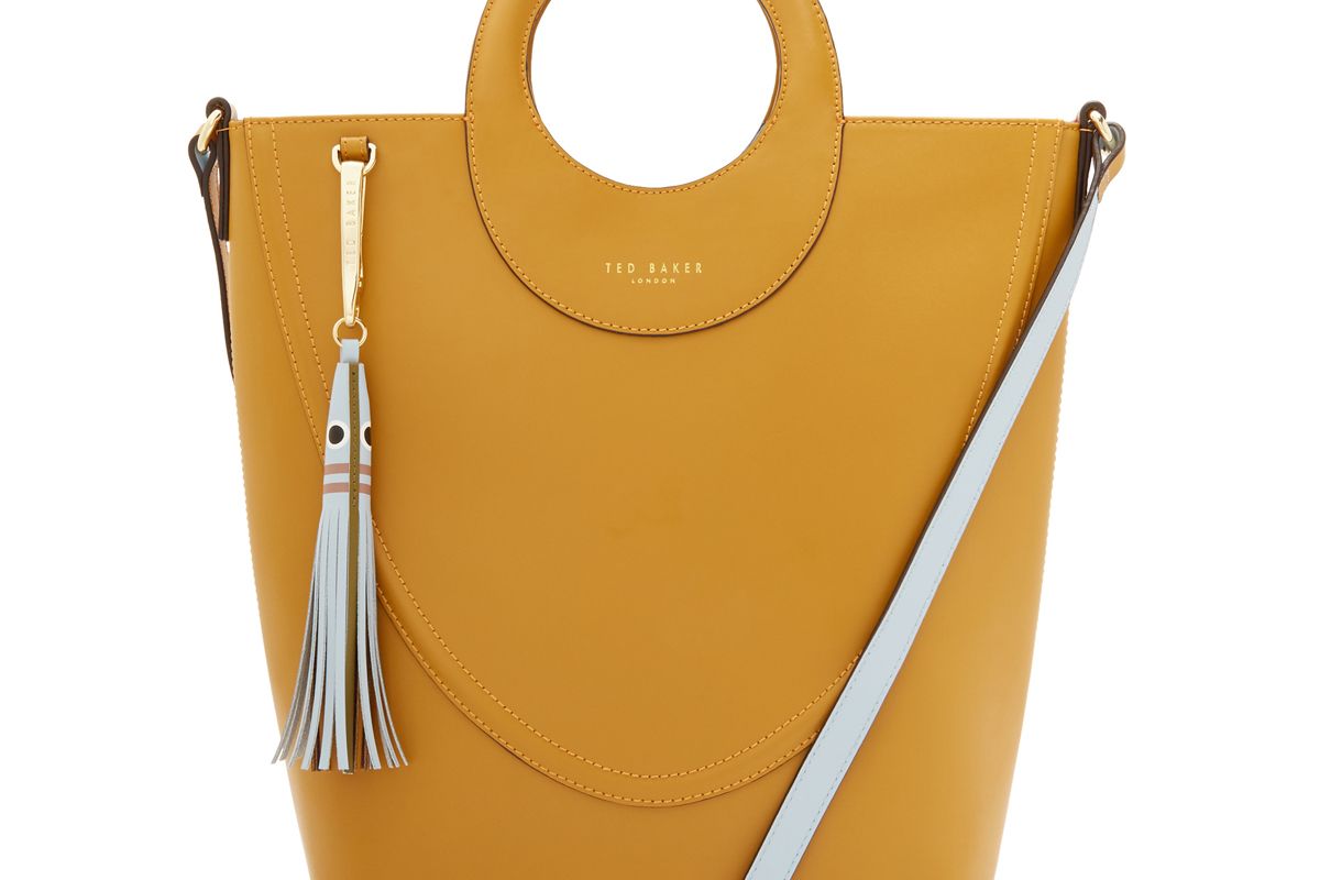 ted baker stinger leather shopper bag