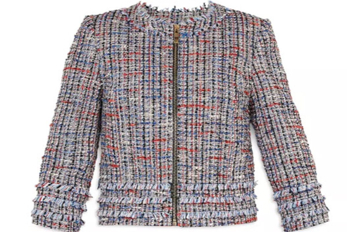 ted baker yuliete cropped boucle jacket