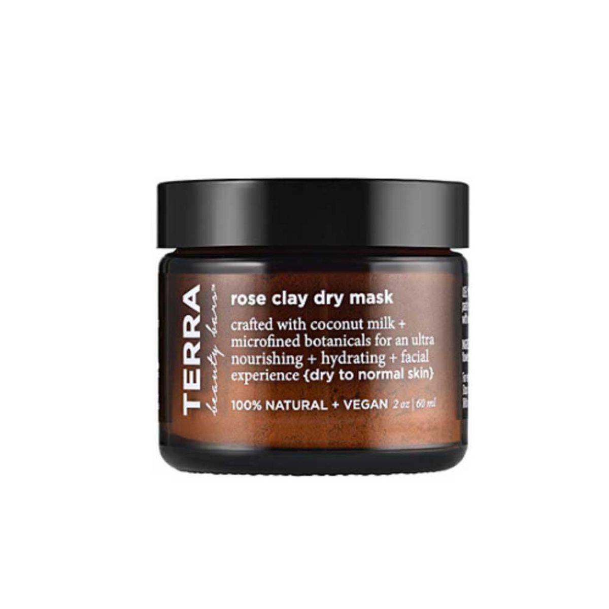 terra beauty bars rose clay dry mask