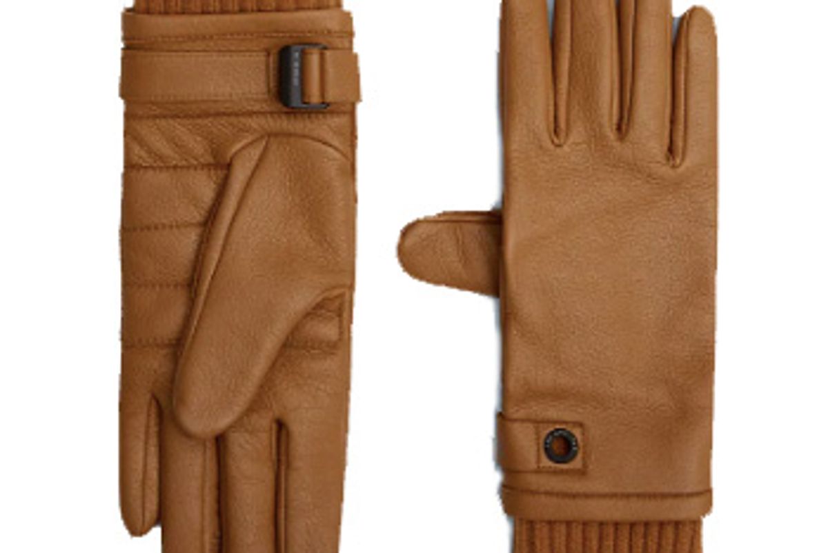 the arrivals kaia technical leather gloves