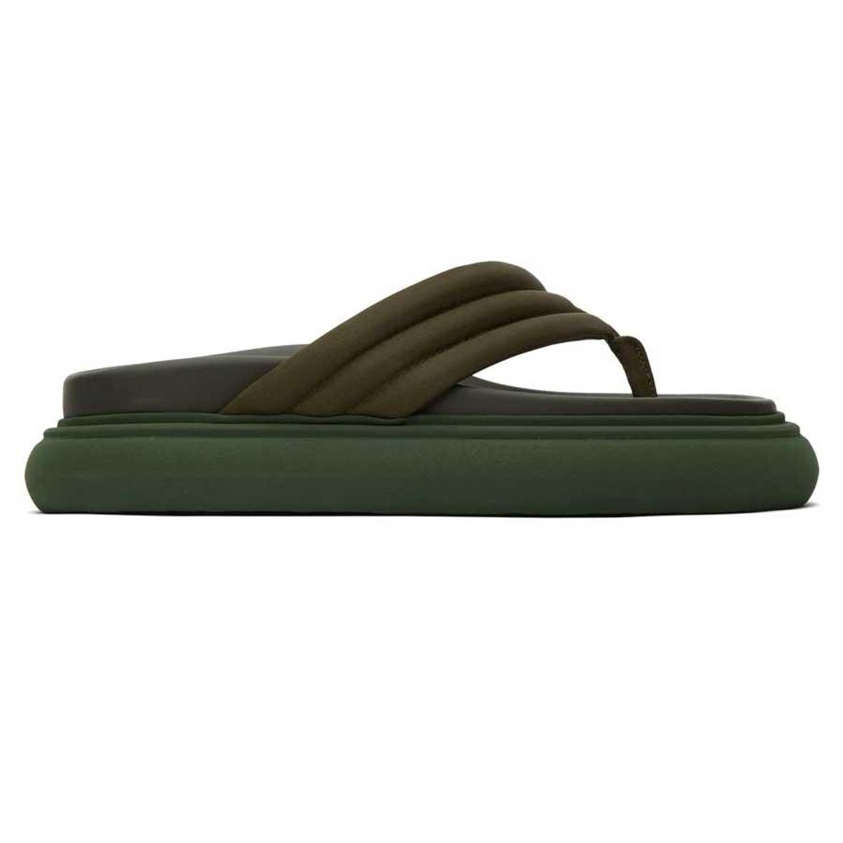 the attico satin alton thong flat sandals