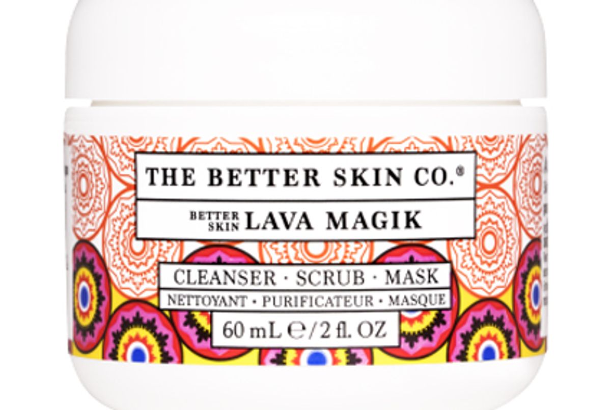 the better skin co better skin lava magik cleanser scrub mask