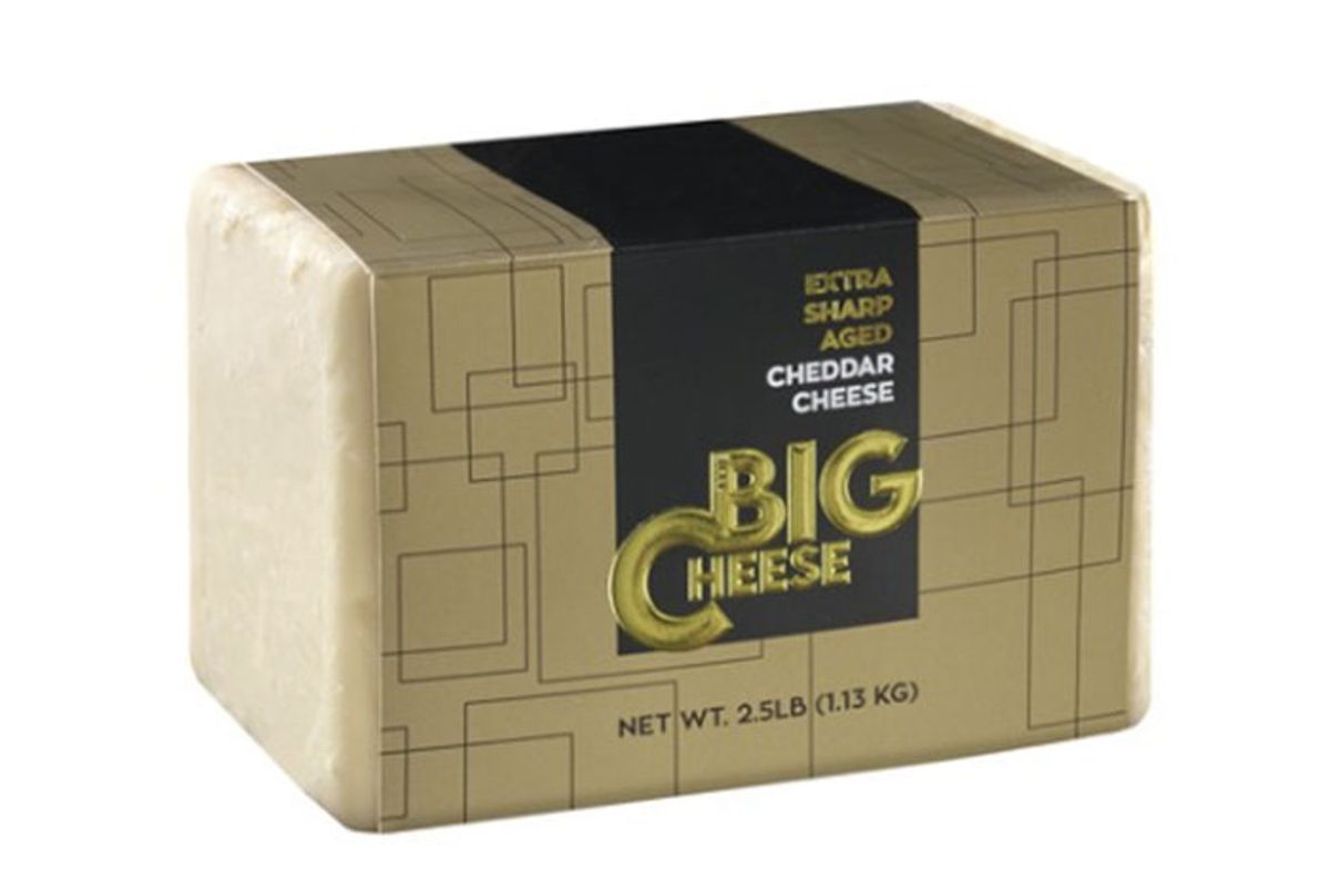 the big cheese extra sharp aged cheddar cheese