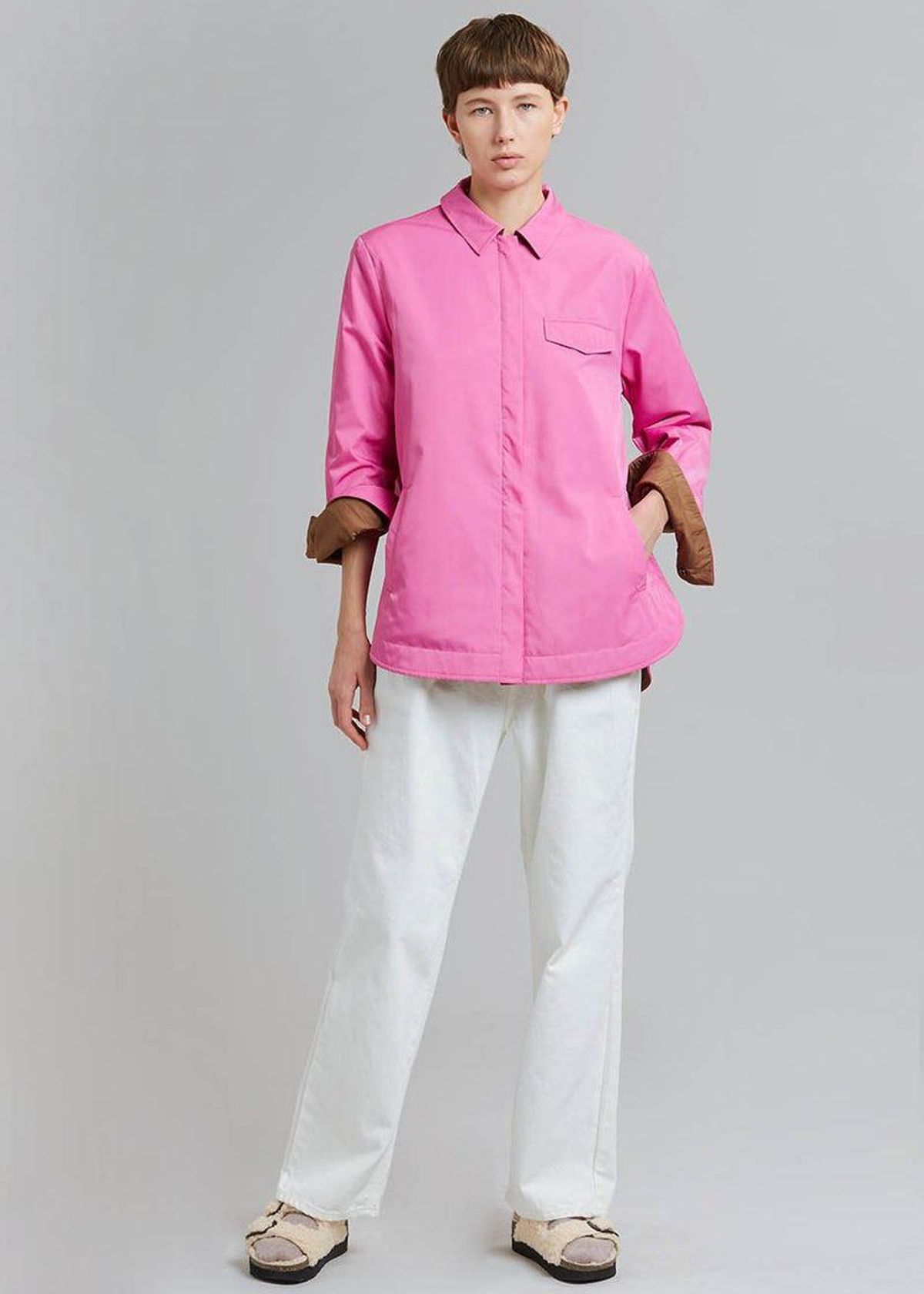 the frankie shop jace overshirt