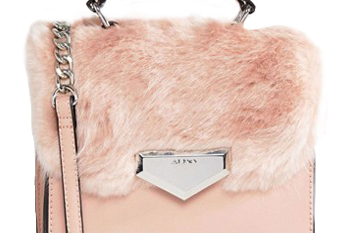 Moraine Faux Fur Cross Body Bag