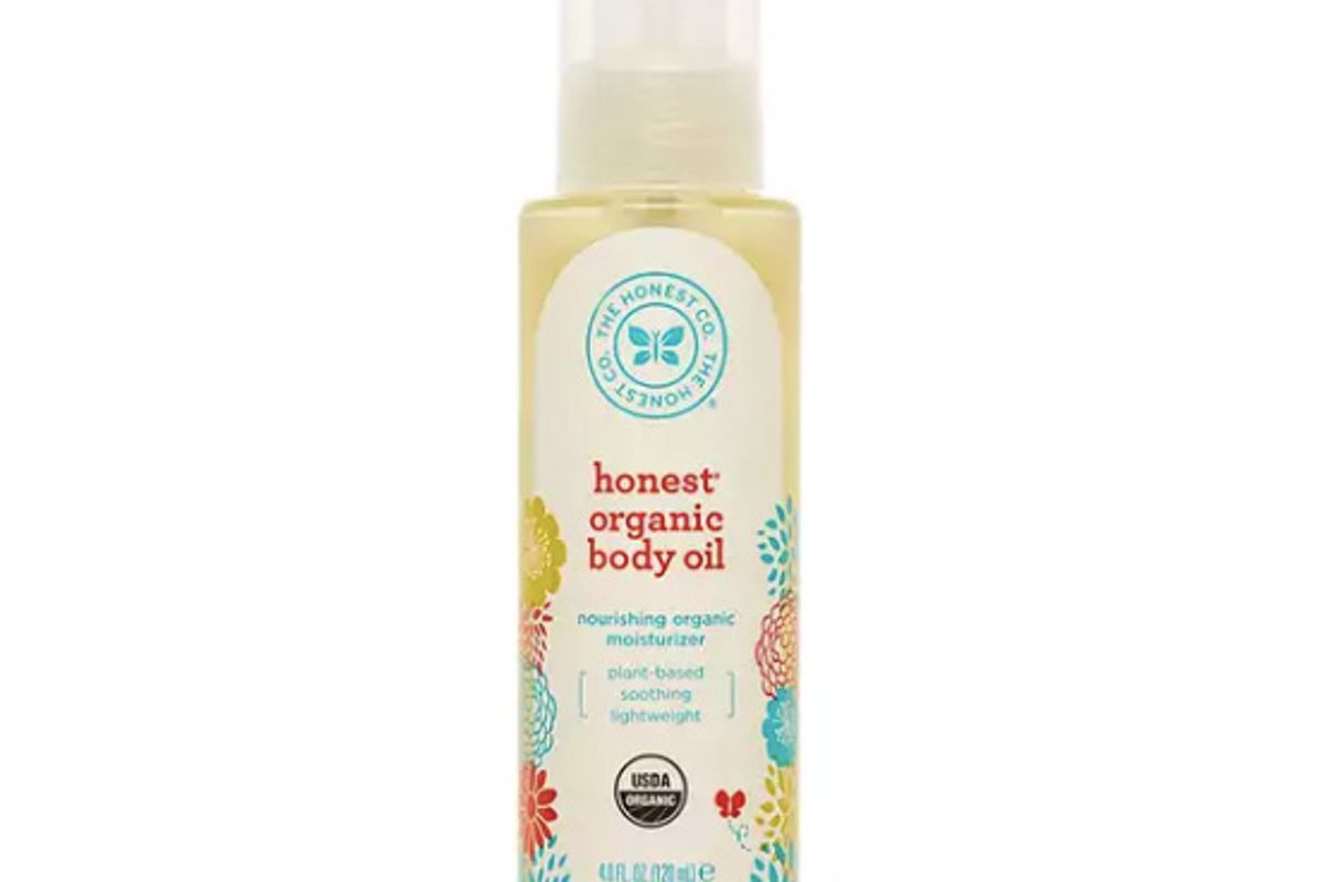 the honest co organic body oil