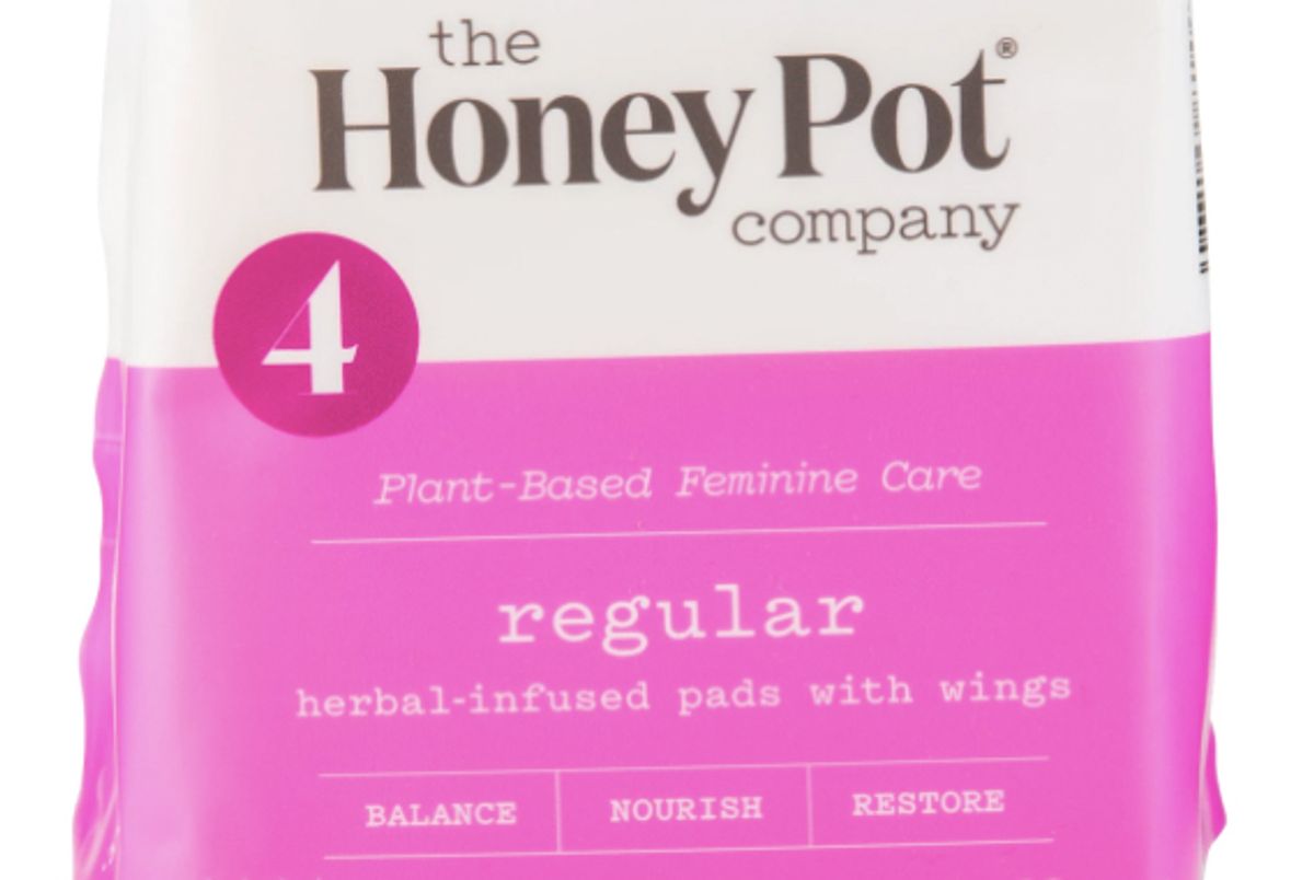 the honey pot regular herbal menstrual pads