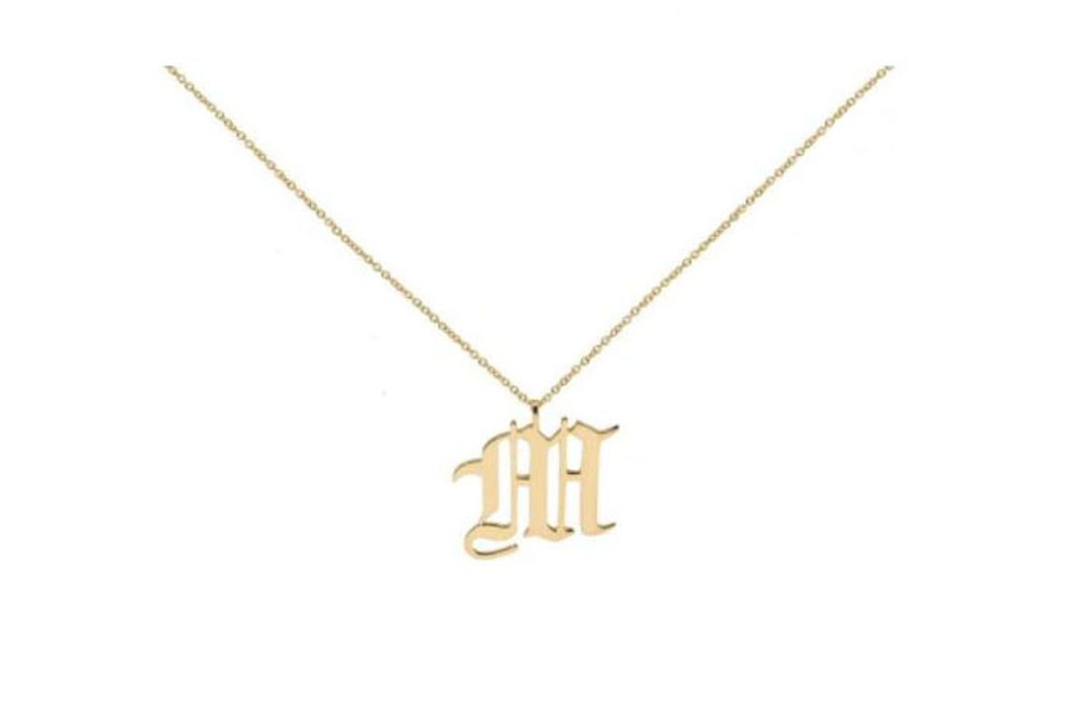 the m jewelers the old english pendant necklace