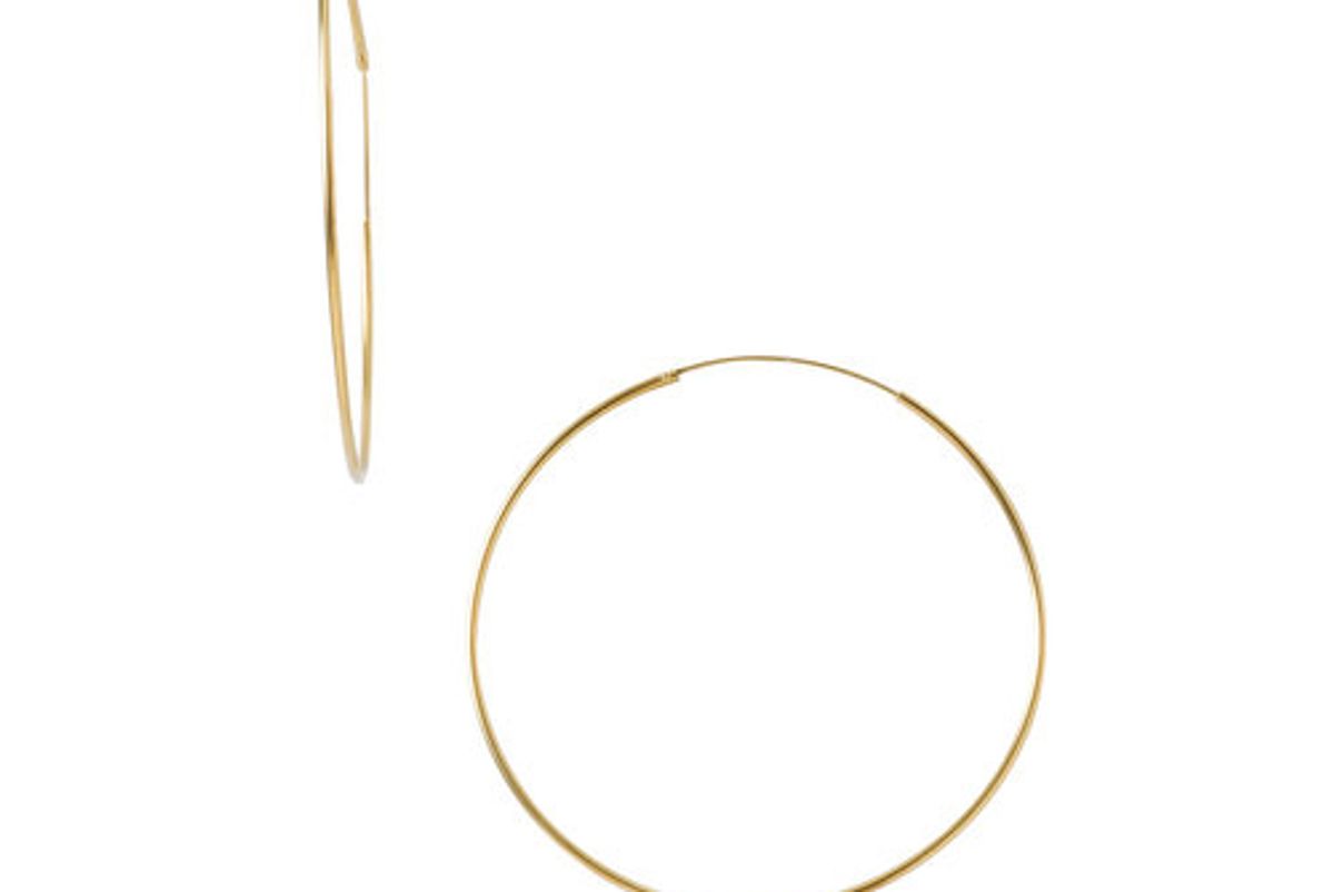 Extra Large Thin Hoops