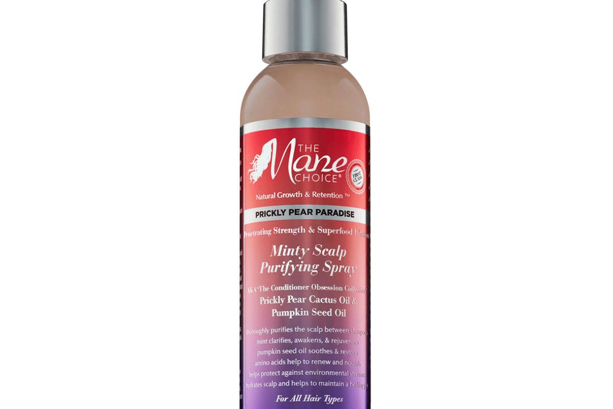 the mane choice prickly pear paradise minty scalp purifying spray